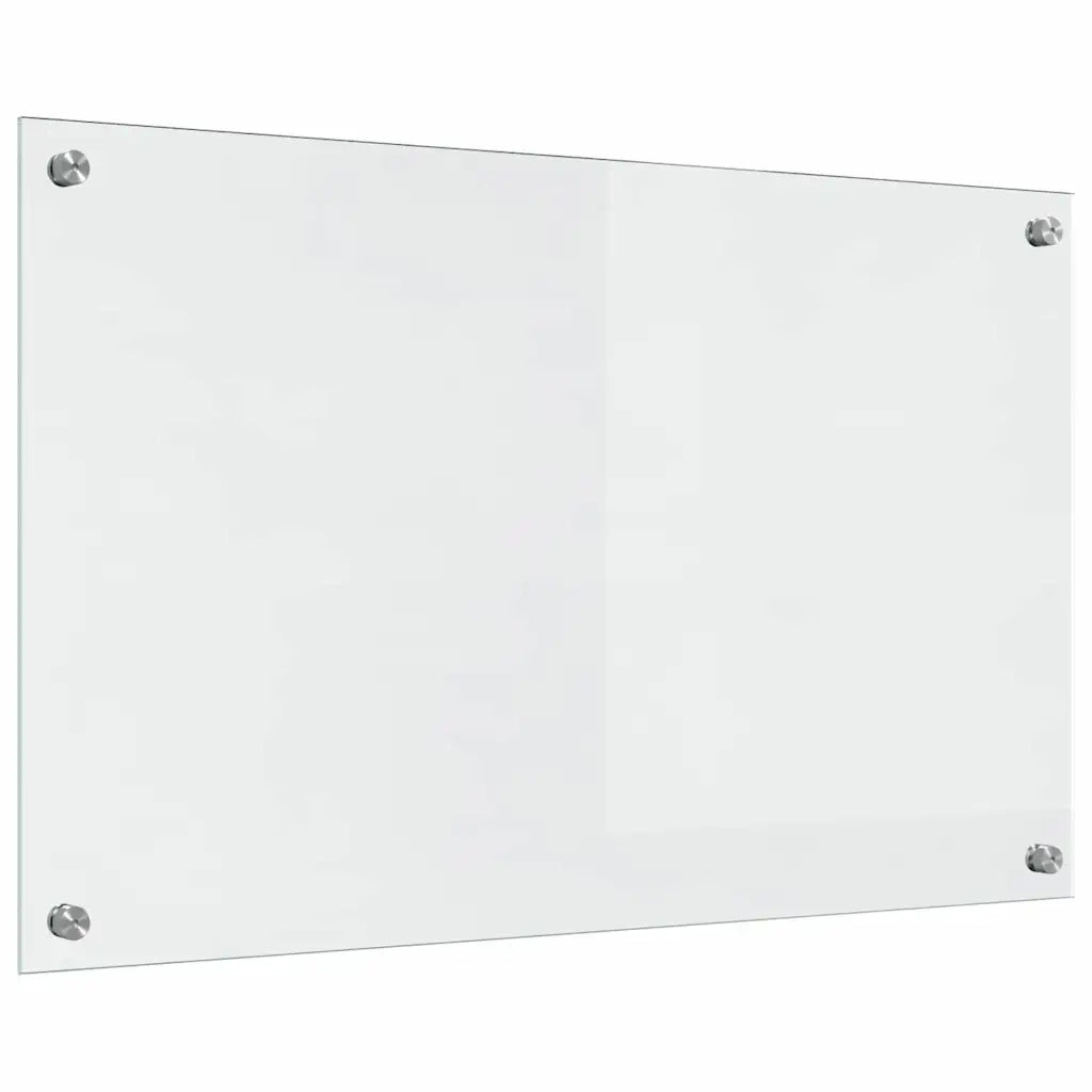 Schienale da cucina 2 pz Trasparente 80 x 50 cm CFW9366621