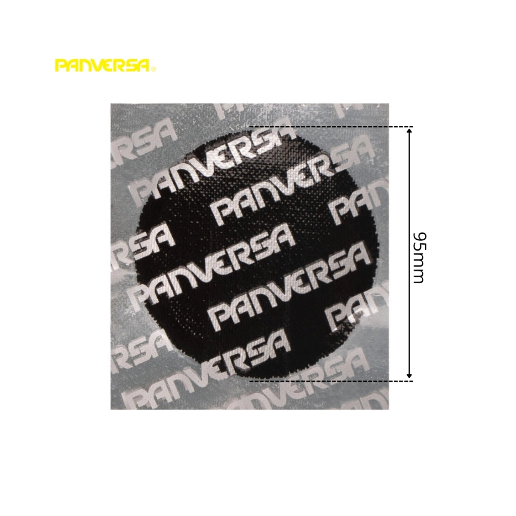 Toppe vulcanizzanti rotonde 95mm PP5 per camere d'aria 10 pz/set Panversa
