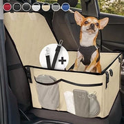 Sedile Auto per Cane - Posto Auto per Cane - Beige
