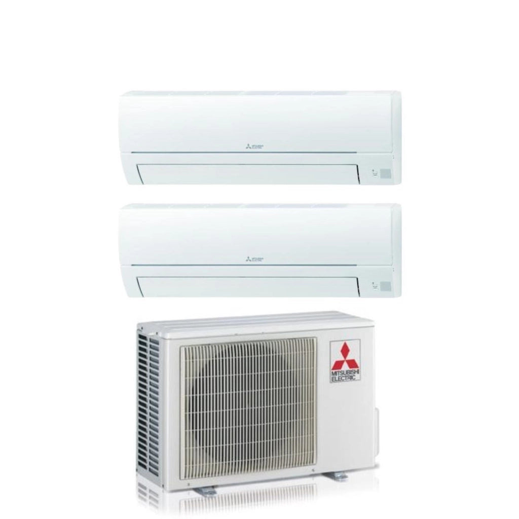 Condizionatore Dual Split Mitsubishi Electric Smart MSZ-HR 9+15 con MXZ-2HA50VF R-32 Wi-Fi Optional