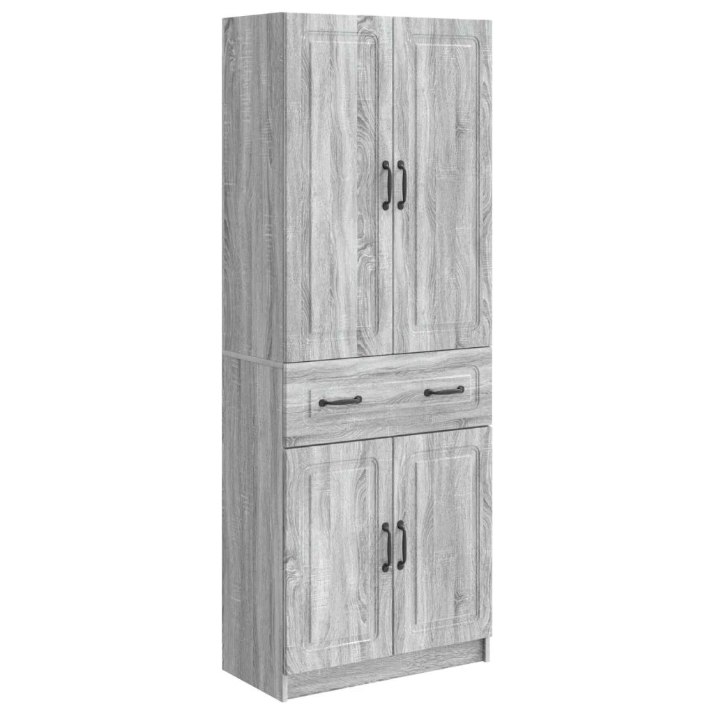 Set di armadi 2 pcs Sonoma grigio Legno ingegnerizzato 3416994