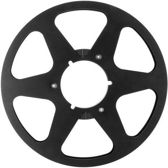 Spazzola per registrazione su nastro 10,5 pollici - costruzione in alluminio - 6 aperture per resistenza al vento - compatibile con REVOX/STUDER - viti in acciaio inossidabile - resistente alla flessione - spazzola per nastro