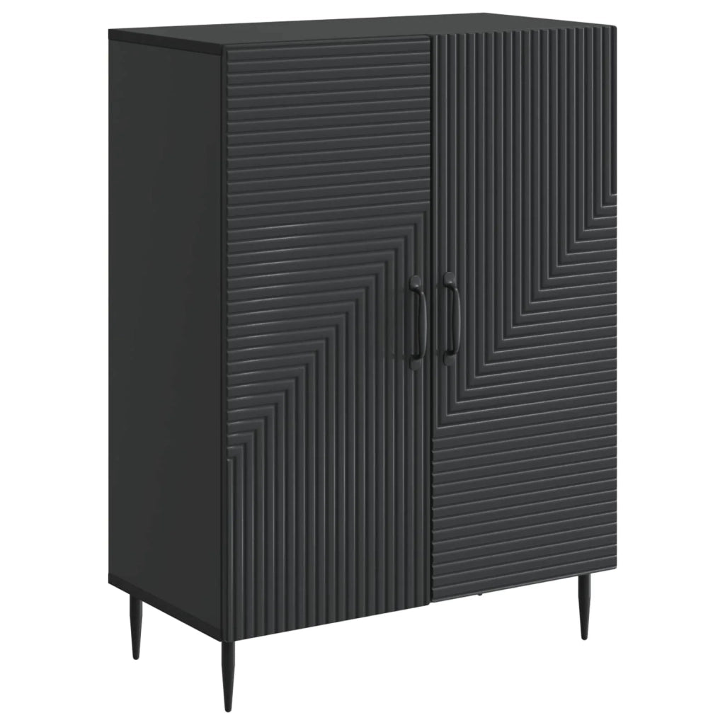 Credenza Nero 66 x 34,5 x 89,5 cm Legno ingegnerizzato 894816
