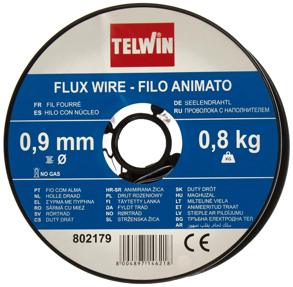 Filo Animato per Saldatrice Senza Gas Mm 0,9 800 g