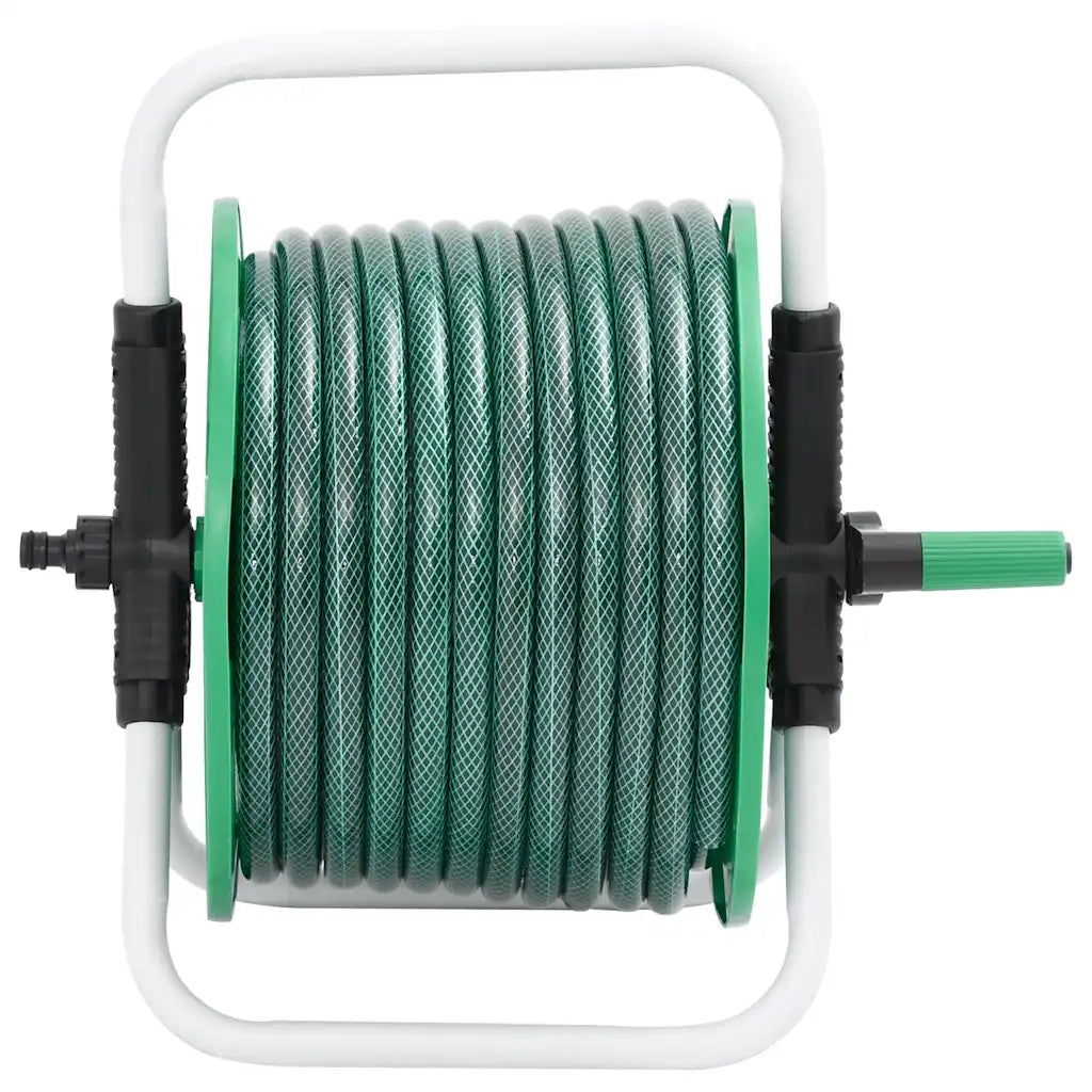 Avvolgitubo Autonomo Verde con Set Raccordi Tubo 0,5" 30 m PVC CFW6215936