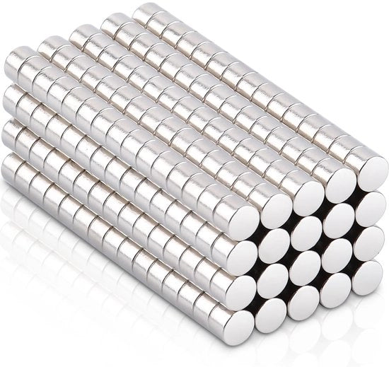 FPMYB 300 pezzi magneti forti 3x2mm, magneti neodimio magneti extra forti magneti piccoli rotondi mini magneti per lavagna magnetica, frigorifero, lavagna bianca, foto, bacheca, ufficio