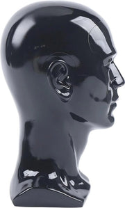 Testa di manichino maschile 50 cm - Capo di decorazione per cappelli, parrucche e accessori capellini