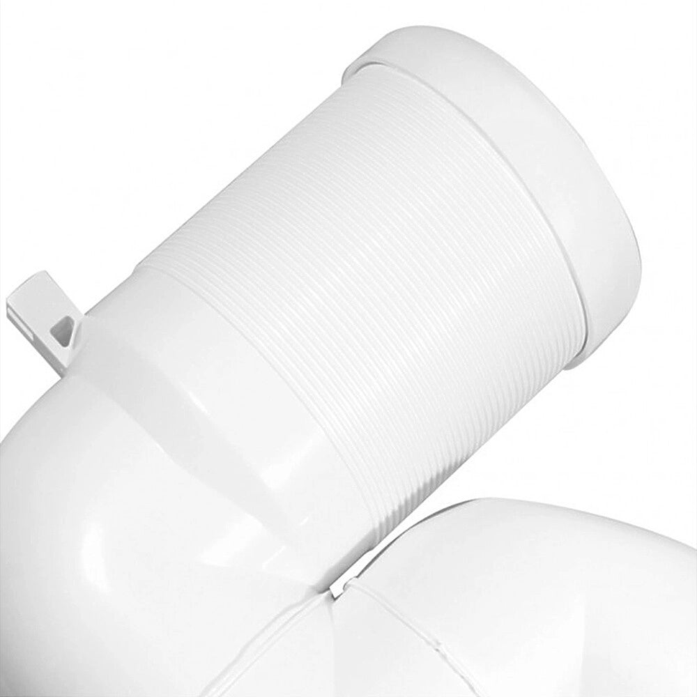 Curva tecnica per wc traslato con scarico a terra da 16 a 25 cm