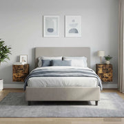 Mobiletto da notte a muro 2 pcs Rovere Fumo 34,5 x 33 x 40 cm 898646