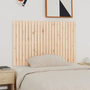 Testiera da Parete-Testiera a Muro-Testata Decorativa 140x3x90 cm in Legno Massello di Pino