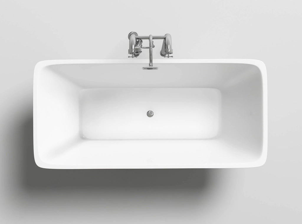 Vasca da bagno freestanding in acrilico 170x80x58cm REGINA