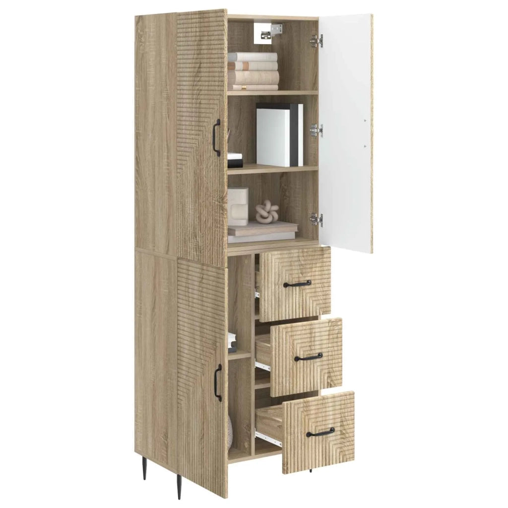 Set di armadi 2 pcs Rovere Sonoma 66 x 34,5 x 89,5 cm