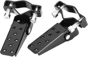 Sostegno Antiscivolo per Bicicletta - Pedali di Sostegno in Metallo - Antiscivolo per Motocicletta - Peso 330 g - Realizzato in Materiale Serrato - Resistente alle Usure