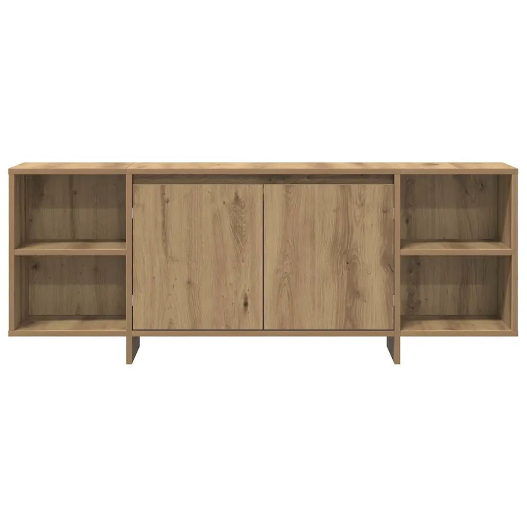 Mobile TV Rovere Artigianale 130x35x50 cm in Legno Multistrato