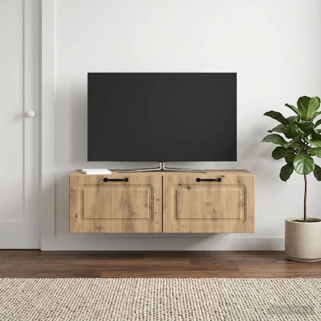 Mobile Porta TV da Muro 98 x 41 x 30 cm Rovere Artigianale 899384