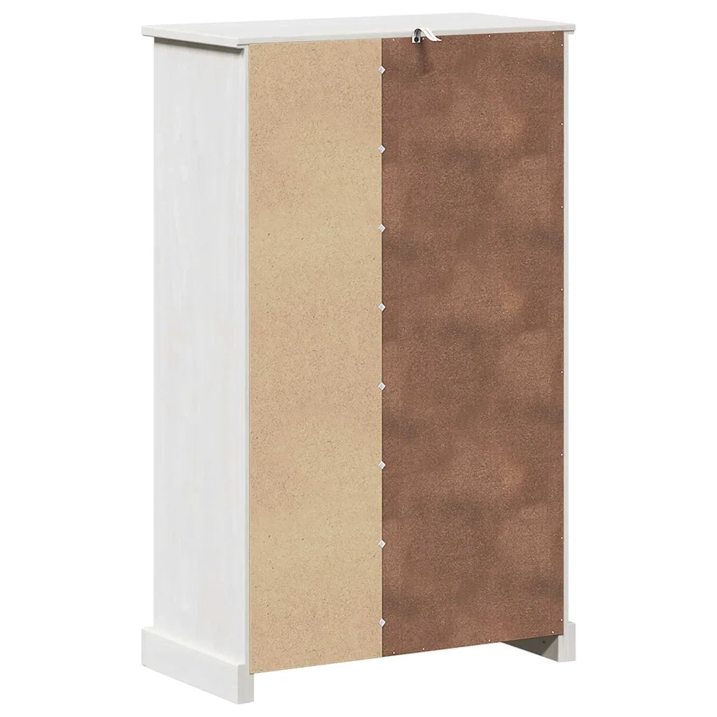 Mobile da Bagno VIGO Bianco e Bianco Antico 68 x 34 x 110 cm 4019114