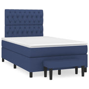 Giroletto a Molle con Materasso Blu 120x190 cm in Tessutocod mxl 115811