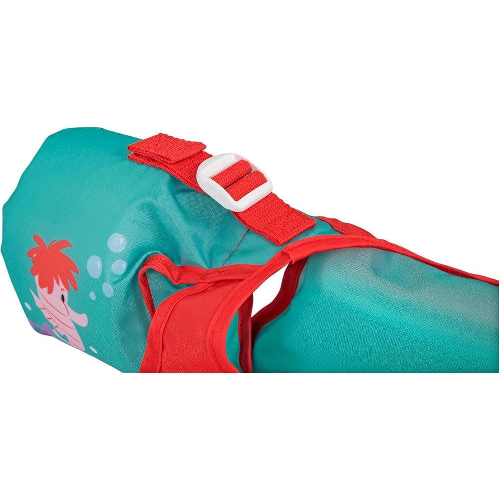 Trade Shop - Giubbetto Salvagente Nuoto Sirenetta Ariel Gilet Con Braccioli Bambini 3-6 Anni ‎9101i -