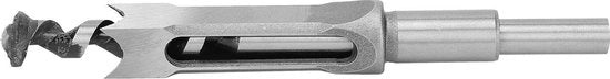 Borone a quadratello 20 mm per lavorazione del legno - lavorazione del legno - ghiera in acciaio - foro per chiodo per legno - set di punte per trapano.