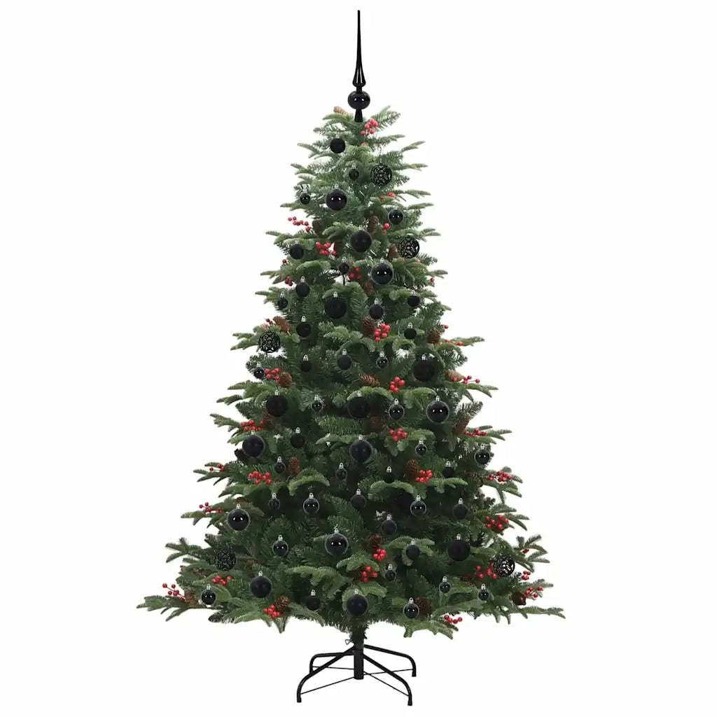Albero di Natale | Decorazioni natalizie artificiale con 300 LED Verde 180 cm