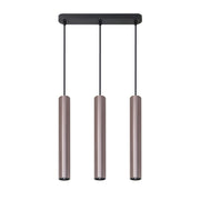 Lampada sospensione barra 38cm 3xGU10 grigia Polux