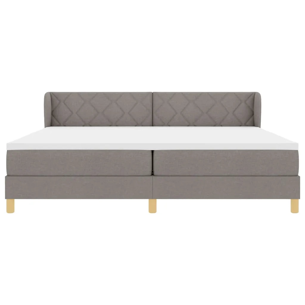 Letto a molle con materasso Talpa 200 x 200 cm Tessuto 3340301