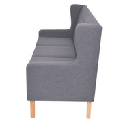 Divano | Divano da soggiorno | Sofa a 3 Posti in Tessuto Grigio