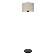 Piantana Moderna Feniglia Acciaio Nero 1 Luce E27