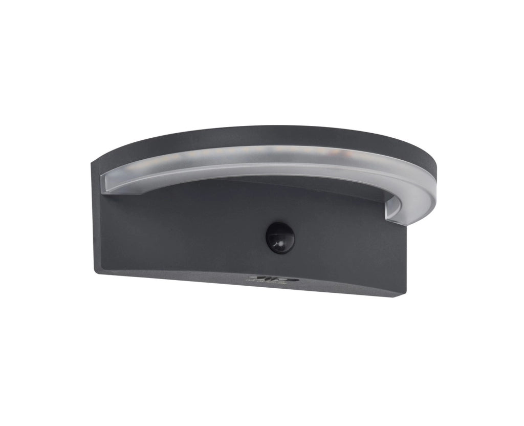 Applique da esterno VYZOR LED solare antracite IP44