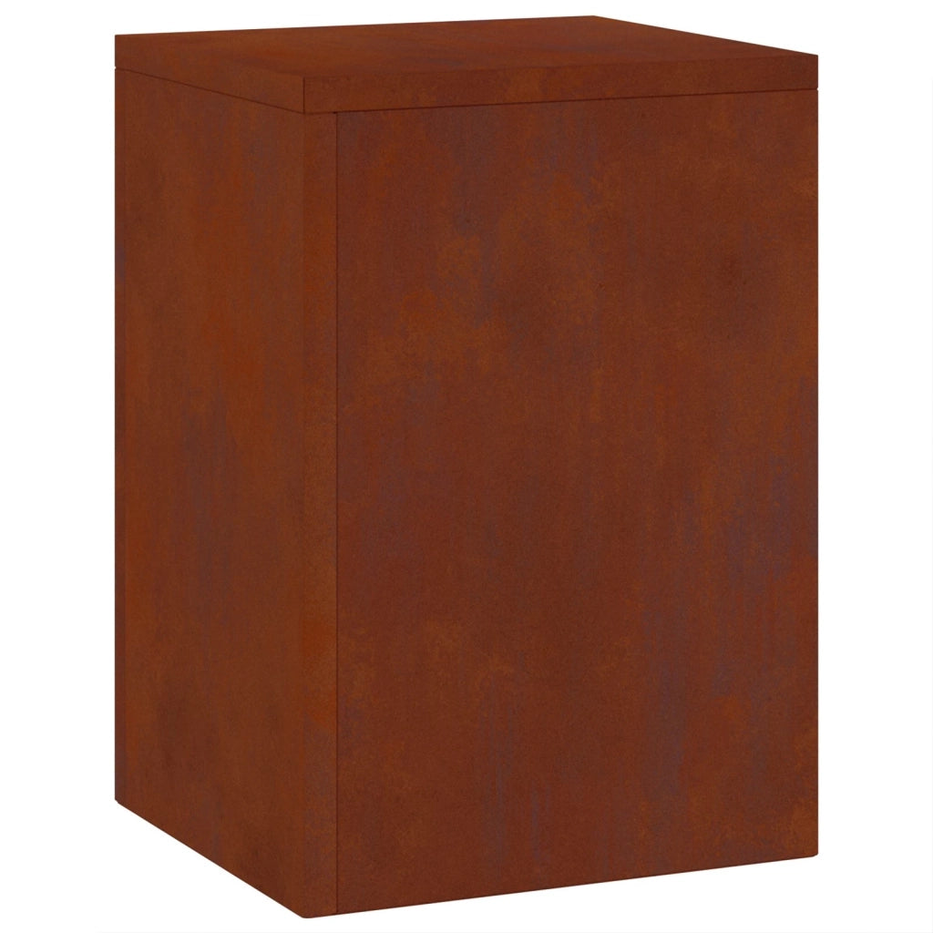 Supporto per piante 2 pcs Ruggine 24 x 24 x 35 cm 865812