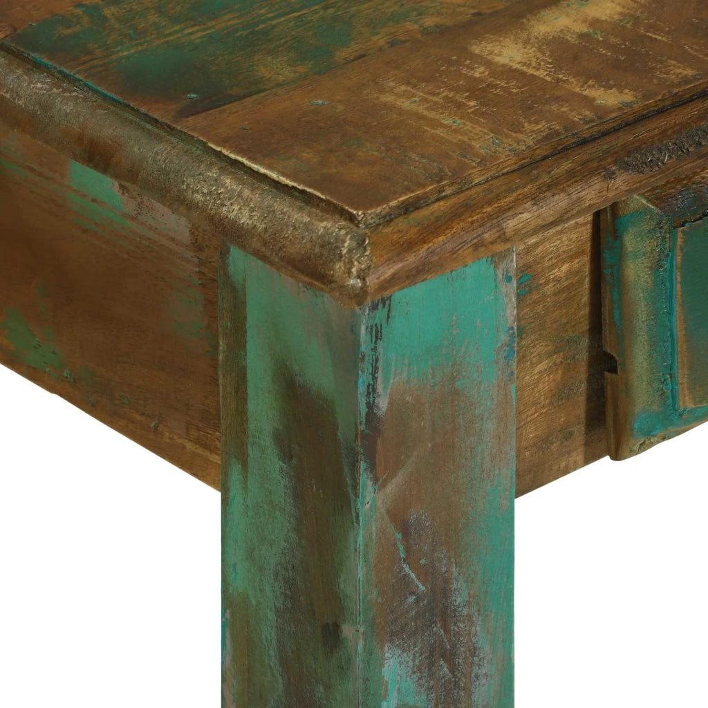 Scrivania Marrone 112 x 55 x 76 cm Legno Recuperato Massello 358877