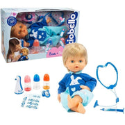 Trade Shop - Cicciobello Bua Bambolotto Con Accessori Termometro Biberon Siringa Stetoscopio -