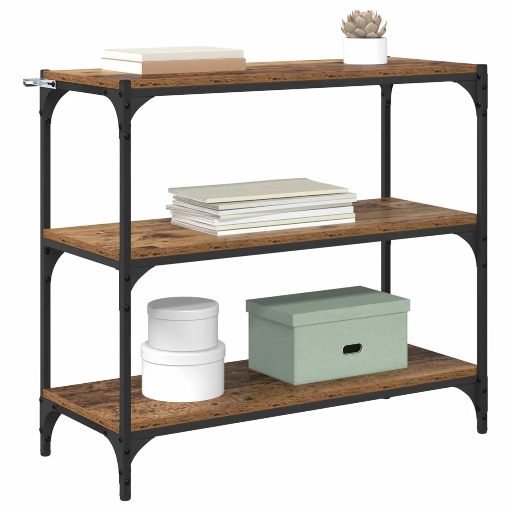 Armadio per Libri Legno vecchio 80 x 33 x 70,5 cm 881108