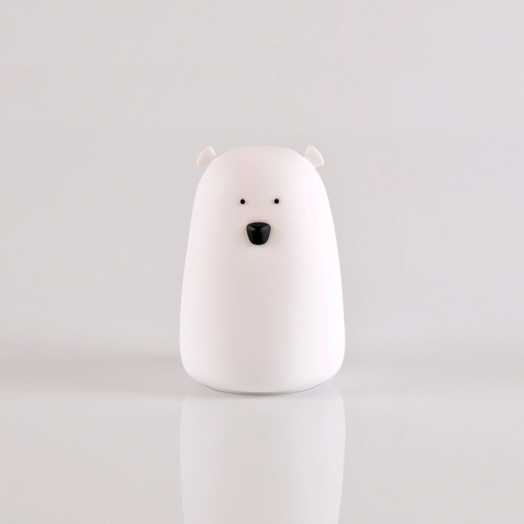 Lampada LED silicone Orsetto RGBW ricaricabile USB Polux