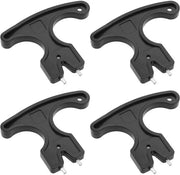 Strumento per rimuovere le punte in acciaio inossidabile - 4 punte nere - Ergonomico - Peso leggero - Spikesleutel