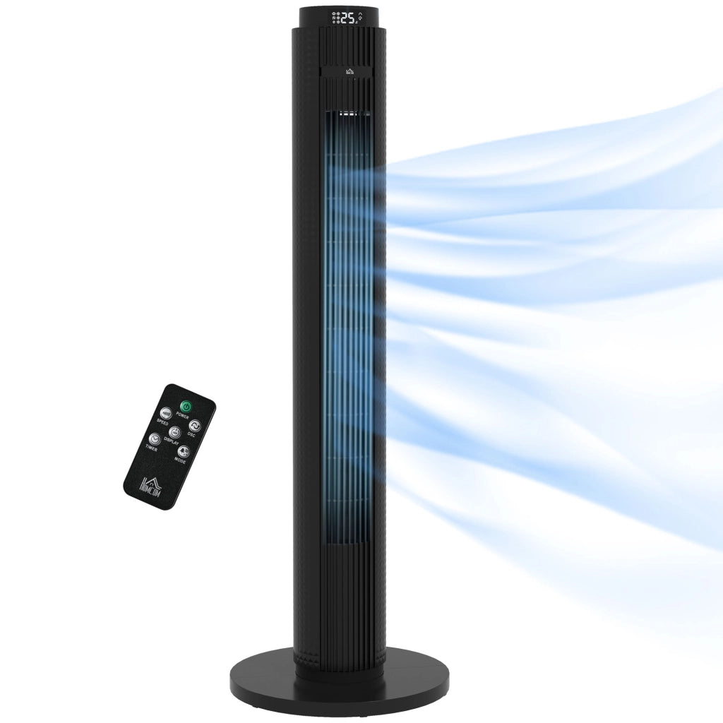 Ventilatore a colonna ¨C zephmum ¨C 31,5x31,5x96 cm nero