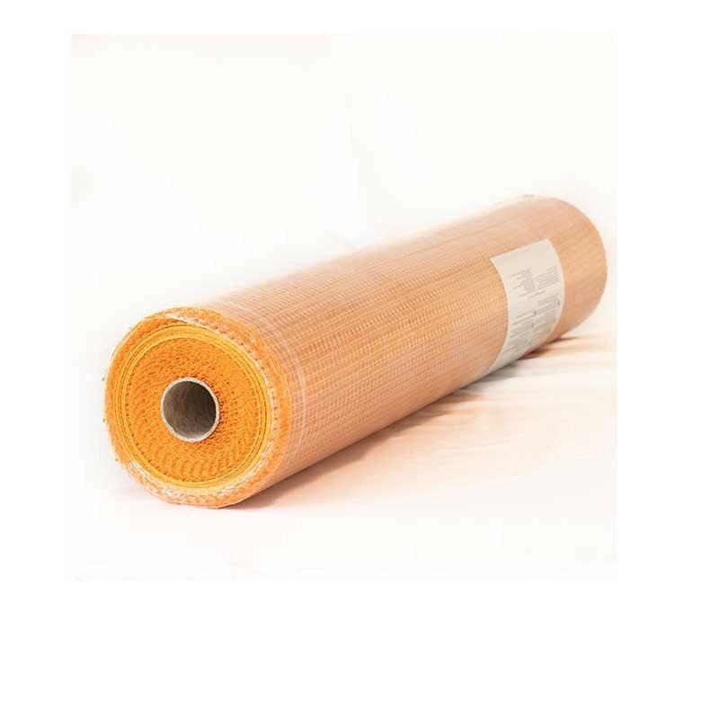 Rete intonaco 1x1 arancio - rotolo  da 50 mq