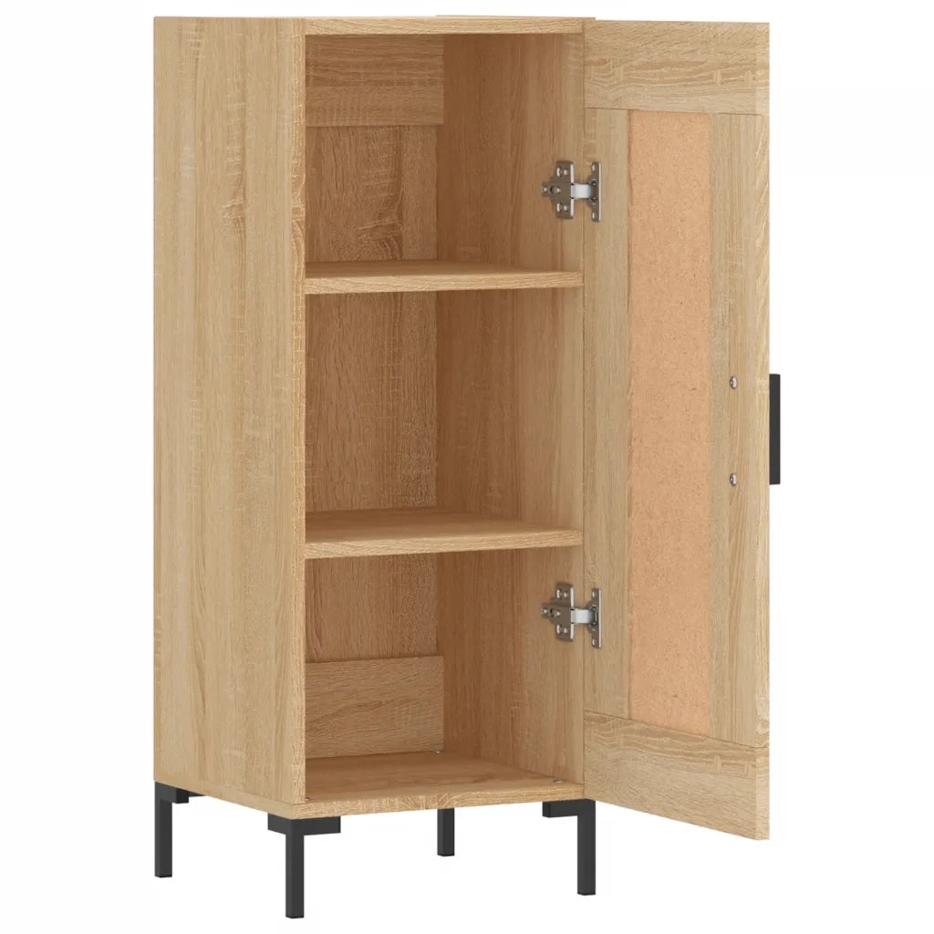 Credenza-Buffet-Armadio da cucina Rovere Sonoma 34,5x34x90 cm in Legno Multistrato 386435