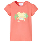Maglietta per Bambini Corallo 128cod mxl 109555