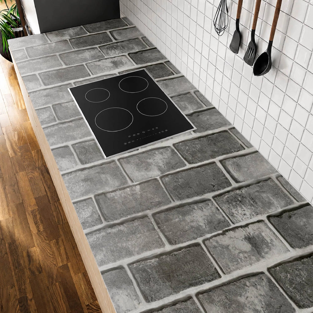Carta Adesiva Da Rivestivmento 60x300 cm Pellicola Autoadesiva Impermeabile per Mobili, Pareti, Cucina, Tavoli e Top Cucina – Rivestimento Rimovibile per Superfici Lisce e DIY Disegno4