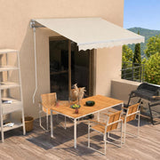 Automatically Retractable Awning 350x250 Cm Cream