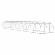 Pollaio Argento 1000 x 150 x 100 cm Acciaio zincato 3434664