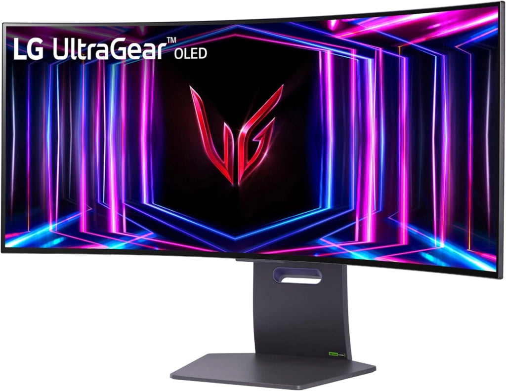UltraGear OLED 34GS95QE Monitor Gaming 34", 21:9 Curvo (800R), WQHD (3440x1440), OLED, 240Hz, 0,03ms (GtG), G-Sync, FreeSync Premium Pro, HDR 400 True Black, HDMI 2.1, DisplayPort, Nero