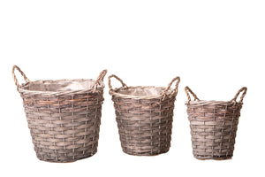 Set 6 Cesti 24x H 20 cm