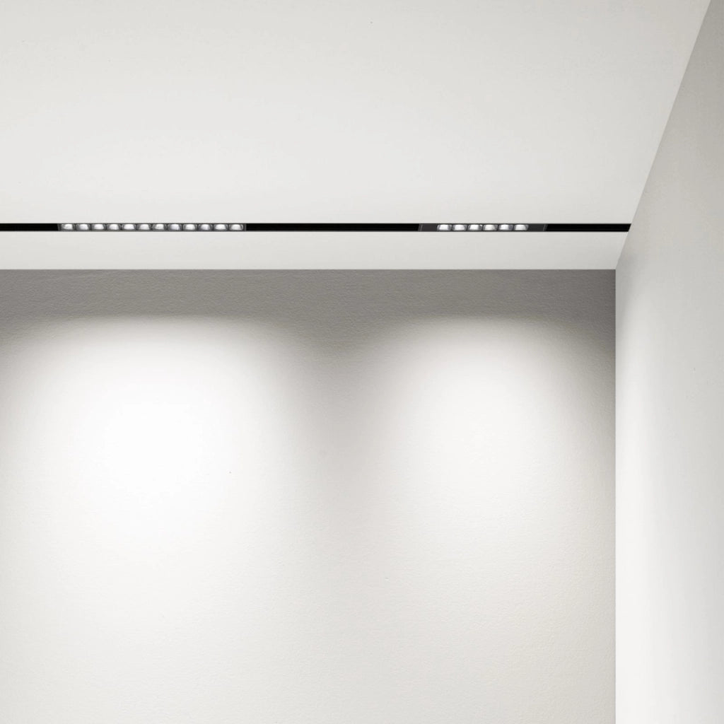 EGO ACCENT ELEMENTO DI ILLUMINAZIONE LED SMD OSRAM UGR <19 DIMMERABILE DALI 13W 1250 lm 2700 K L.28,4CM NERO