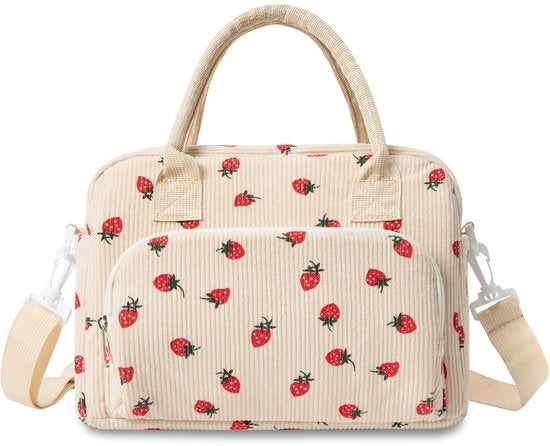 Borsa da picnic per uomo e donna, 12L grande borsa isolata con cinturino regolabile, sacchetto da picnic pieghevole per uomo e donna, borsa isolata per pic-nic al lavoro in viaggio