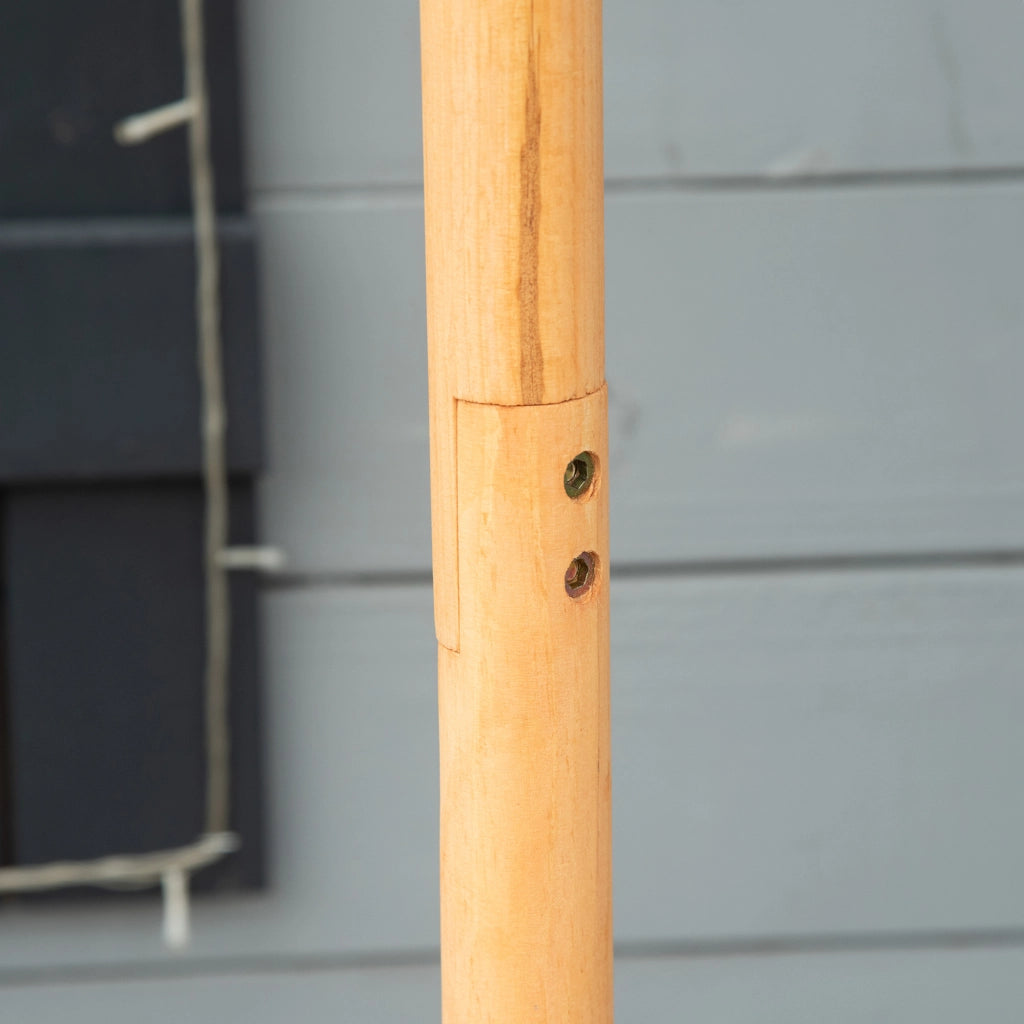 MANGIATOIA per Uccelli con Supporto 110x40 cm Legno di Abete Naturale