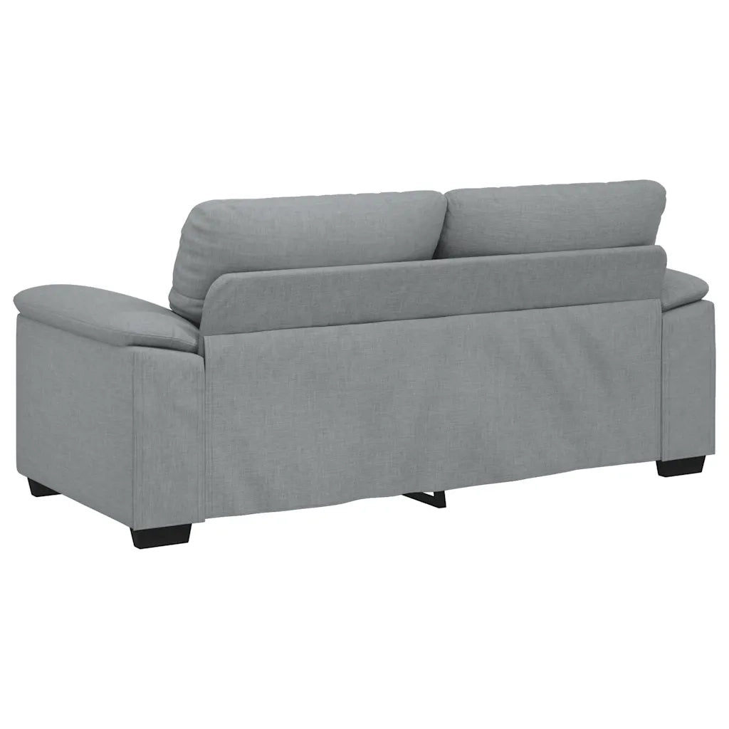 Divano a 2 Posti-Sofa 2 Posti Grigio Chiaro 140 cm in Tessuto 236973