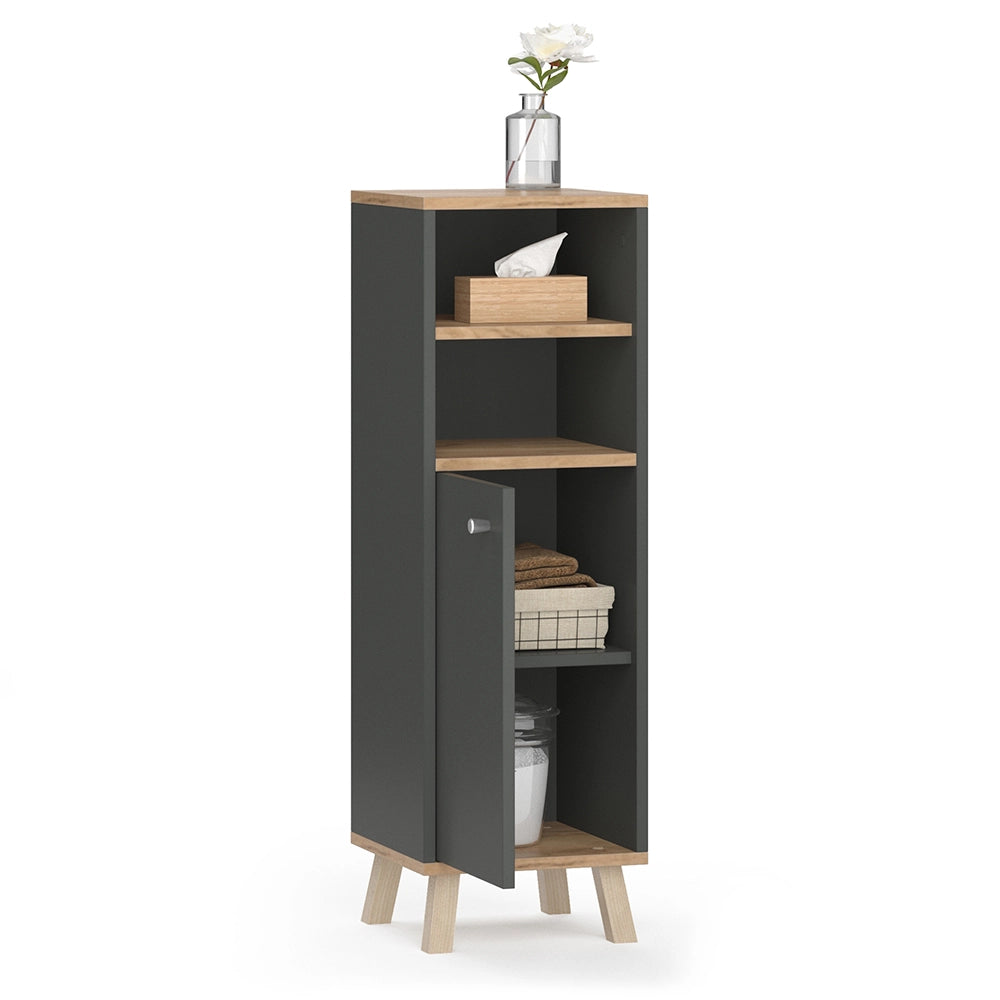 Vicco Mobiletto bagno Antracite 30 x 95 cm