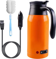Caffettiera per auto in acciaio inossidabile 1000 ml - display digitale - rapida accensione - autokettl per auto e camion